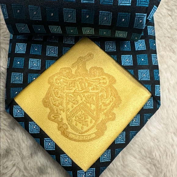 Donald J. Trump Collection Blue Checkered Men's Tie - Picture 7 of 8